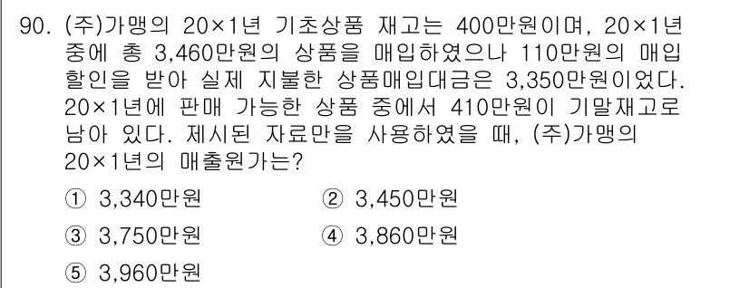 가맹거래사 2018년 90번 - 해당 자격증의 핵심 개념을 묻는 객관식 문제
