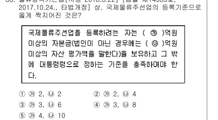 유통관리사_1급 2018년 33번 - 해당 자격증의 핵심 개념을 묻는 객관식 문제