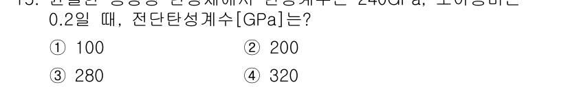 9급_지방직_공무원_응용역학개론 2020년 15번 - 해당 자격증의 핵심 개념을 묻는 객관식 문제