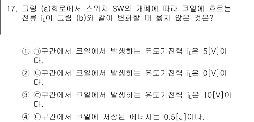 9급_지방직_공무원_전기이론 2020년 17번 - 주어진 문제에서 전류와 관련된 사항을 파악해야 합니다. 전류가 흐르면 코... 에 관한 핵심 기출문제