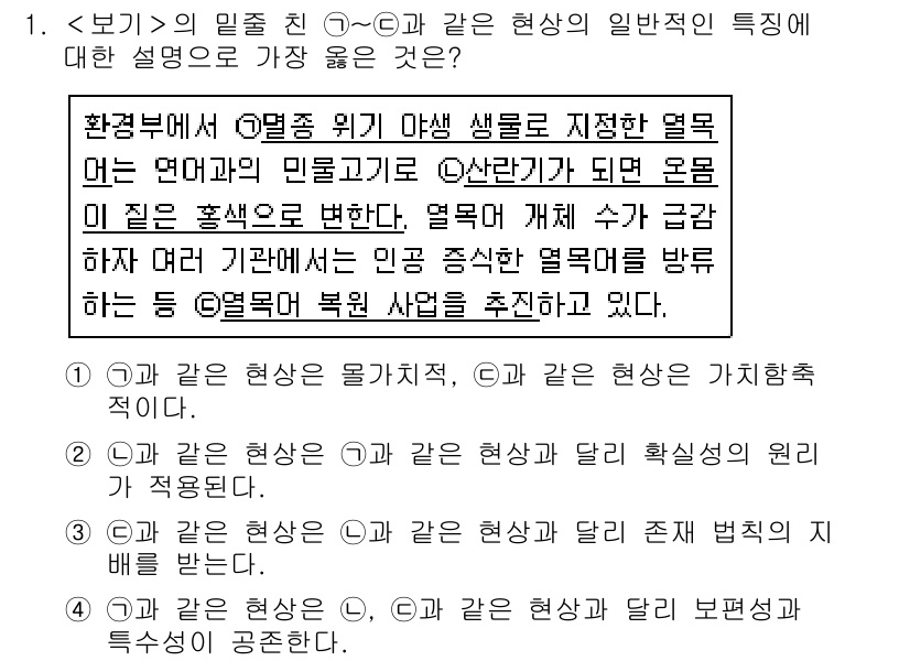9급_지방직_공무원_서울시_사회복지학개론 2020년 1번 - 정답이 '2'인 이유는 ①과 ②의 현상이 공통적으로 나타나는 서로 다른 ... 에 관한 핵심 기출문제