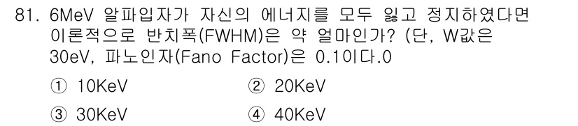원자력기사 2015년 81번 - 해당 자격증의 핵심 개념을 묻는 객관식 문제