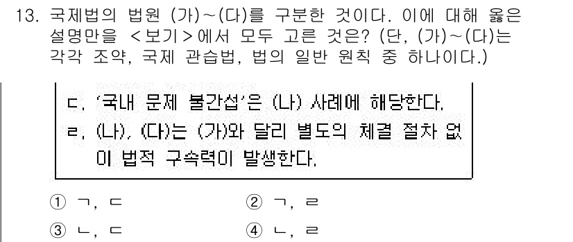 소방공무원(공개)_사회(구) 2021년 13번 - 주어진 문제에서 '국내 문제 불균형'은 '가'의 사례로 적절하며, '가'... 에 관한 핵심 기출문제