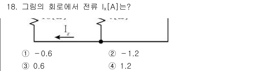 9급_국가직_공무원_전기이론 2021년 18번 - 이 문제에서 구하는 전류 Ix는 키르히호프 전류 법칙에 따라 회로의 각 ... 에 관한 핵심 기출문제