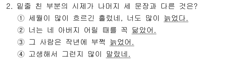 9급_지방직_공무원_서울시_국어 2021년 2번 - 문제의 정답은 3번입니다. 1번, 2번, 4번 문장은 모두 상대방을 격려... 에 관한 핵심 기출문제