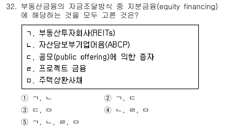 공인중개사_1차 2020년 32번 - . 자산담보부기업어음(ABCP)

자산담보부기업어음은 유동성을 제공하고 ... 에 관한 핵심 기출문제