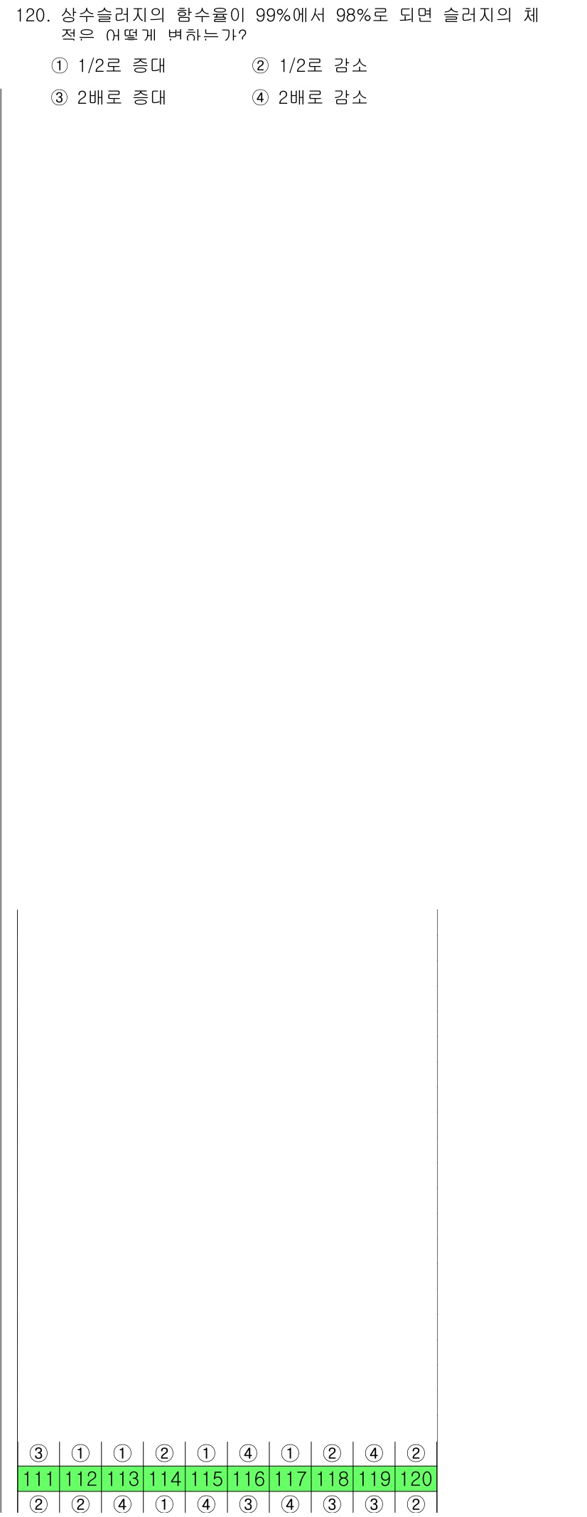 토목기사 2021년 120번 - 주어진 문제는 교량의 설계에서 강도 및 안정성을 평가하는 것과 관련이 있... 에 관한 핵심 기출문제