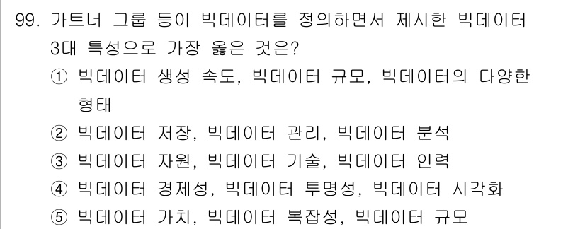 유통관리사_1급 2021년 101번 - 해당 자격증의 핵심 개념을 묻는 객관식 문제