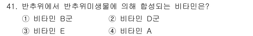 축산기사 2021년 41번 - 반추위에서 비타민 B군 중 비타민 B2(리보플라빈)는 미생물에 의해 합성... 에 관한 핵심 기출문제
