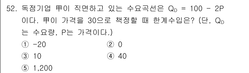 감정평가사_1차_1교시(구) 2016년 50번 - 해당 자격증의 핵심 개념을 묻는 객관식 문제