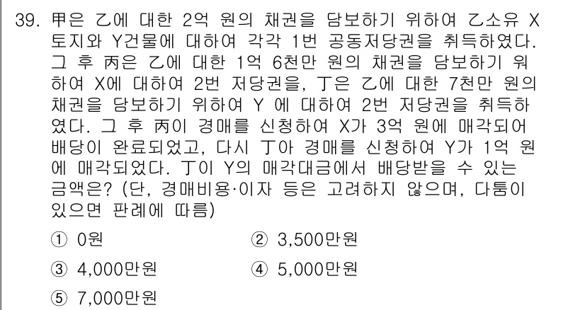 감정평가사_1차_1교시 2021년 38번 - 정답 2번인 이유는 다음과 같습니다. 감정평가사 규정에 따라 부동산의 가... 에 관한 핵심 기출문제