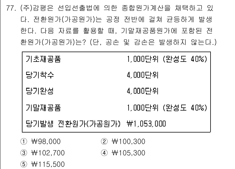 감정평가사_1차_2교시 2017년 77번 - 정답 4번이 맞는 이유는, 기초자산의 가치평가에서 기초자산과 관련된 수익... 에 관한 핵심 기출문제
