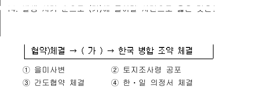 국내여행안내사_1차 2020년 14번 - '간도협약 체결'은 한일 간의 외교적 합의로, 이는 한국의 독립과 주권에... 에 관한 핵심 기출문제
