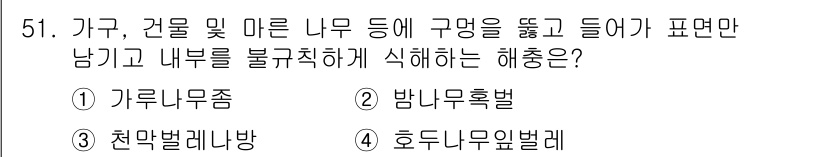 임업종묘기사 2016년 51번 - . 가루너무즘

핵심 해설: 가루너무즘은 가지치기 후 남은 잔여물에 대한... 에 관한 핵심 기출문제