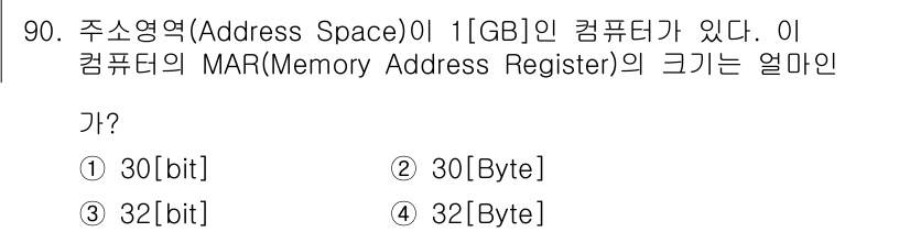 정보통신기사 2017년 90번 - 해당 자격증의 핵심 개념을 묻는 객관식 문제