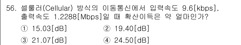 정보통신기사(구) 2018년 56번 - 해당 자격증의 핵심 개념을 묻는 객관식 문제