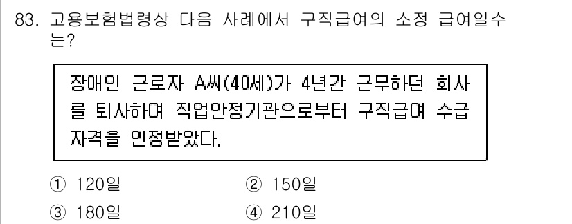 직업상담사_2급 2022년 83번 - 해당 자격증의 핵심 개념을 묻는 객관식 문제
