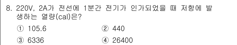 화재감식평가기사 2022년 8번 - 해당 자격증의 핵심 개념을 묻는 객관식 문제