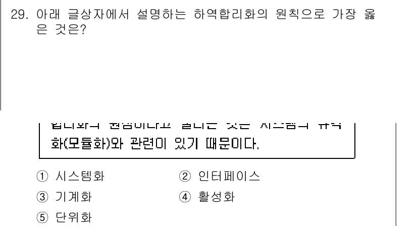 유통관리사_1급 2022년 29번 - 해당 자격증의 핵심 개념을 묻는 객관식 문제