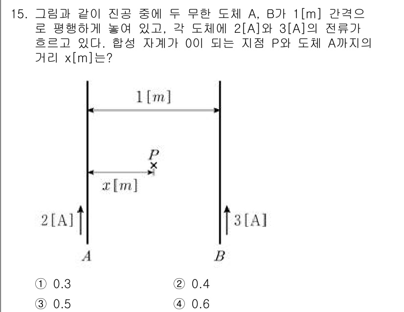 9급_지방직_공무원_전기이론 2022년 15번 - 전기 이론에 따르면, 도체의 전위는 전하의 분포에 따라 결정된다. 두 도... 에 관한 핵심 기출문제