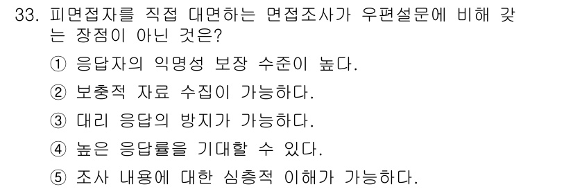 사회복지사_1급(1교시) 2023년 33번 - 해당 자격증의 핵심 개념을 묻는 객관식 문제