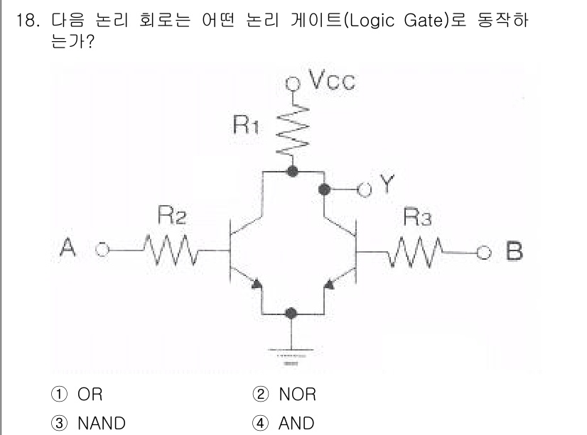 방송통신기사(구) 2022년 18번 - 해당 자격증의 핵심 개념을 묻는 객관식 문제