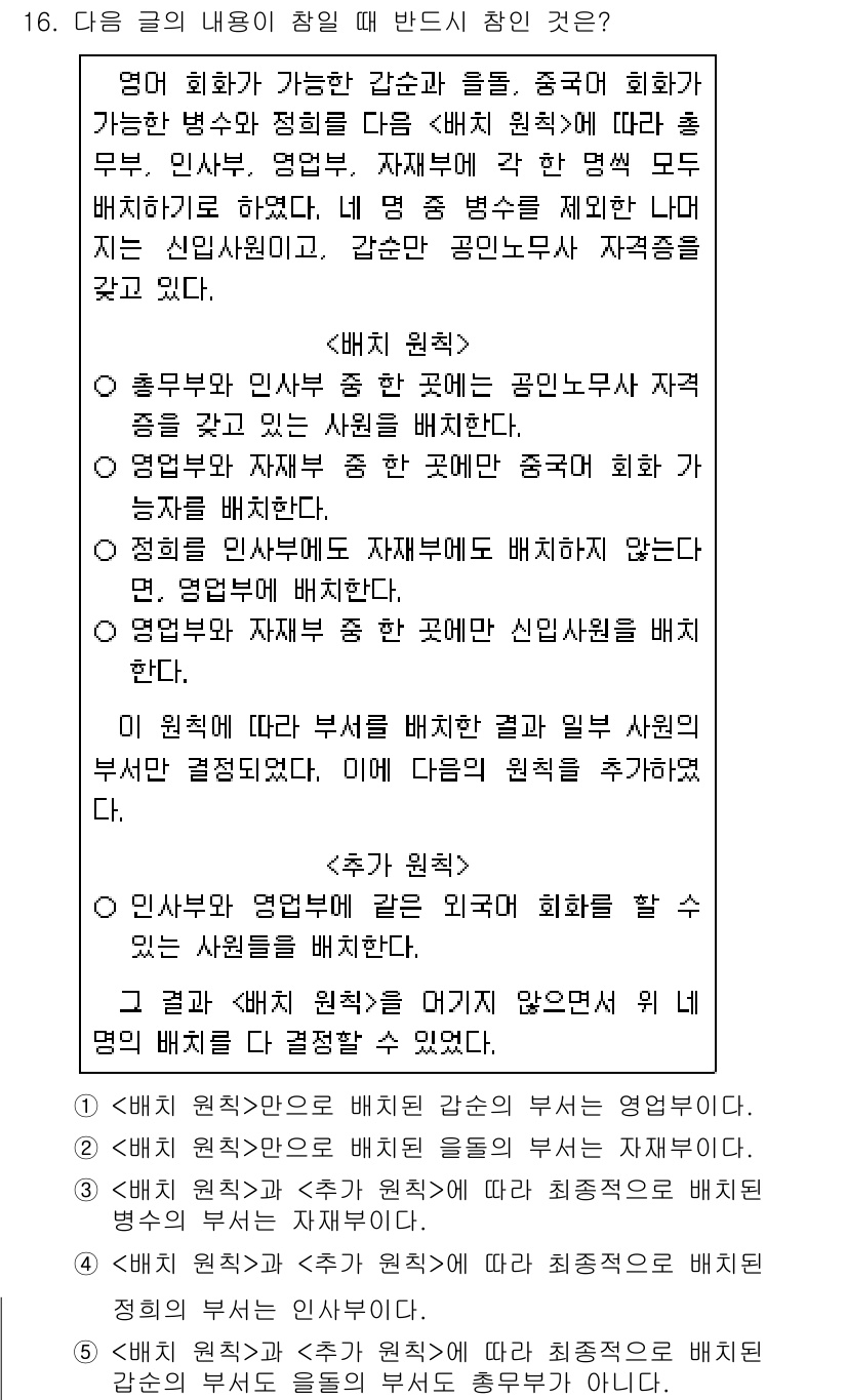 PSAT_언어논리 2023년 16번 - 해설: 해당 글에서는 필요성과 자기 결정에 대한 배경을 설명하며, 개인의... 에 관한 핵심 기출문제