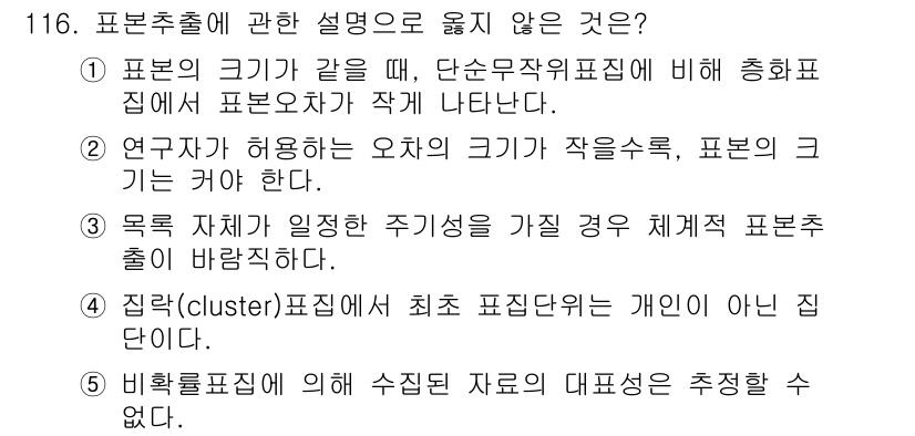 경영지도사_1차 2023년 116번 - 해당 자격증의 핵심 개념을 묻는 객관식 문제