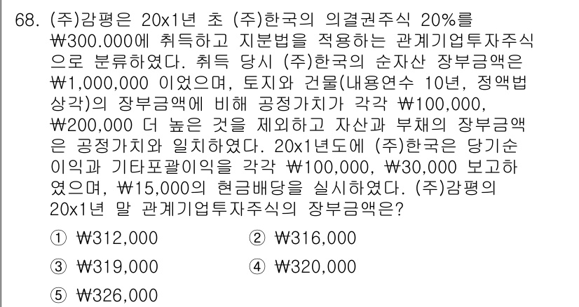 감정평가사_1차_2교시 2023년 68번 - 감정평가에서 기업가치의 판단은 미래 현금흐름을 기반으로 하며, 지분의 평... 에 관한 핵심 기출문제