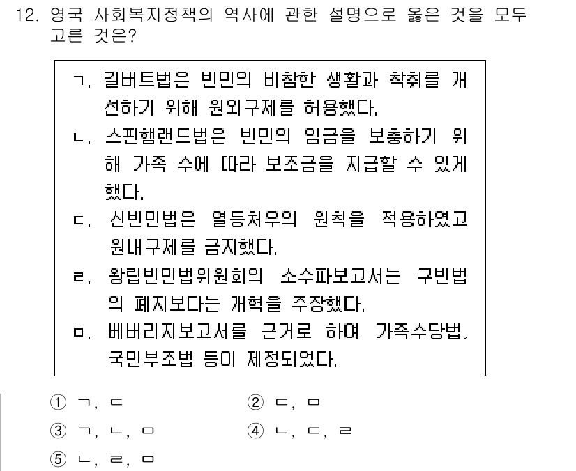 사회복지사_1급(3교시)(구) 2024년 12번 - 영국의 사회복지 정책 역사에서 주민참여와 지역사회 중심의 접근이 강조되었... 에 관한 핵심 기출문제