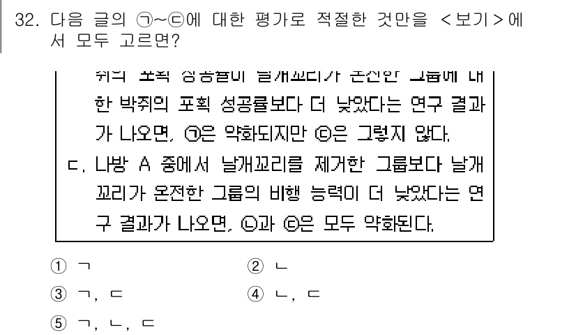 PSAT_언어논리 2024년 32번 - 정답 3번은 연구 결과가 "이론적 지식이 부족하다"는 주장을 직접적으로 ... 에 관한 핵심 기출문제