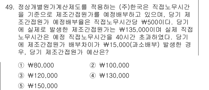 경영지도사_1차_1교시(구) 2024년 49번 - 직장 내 인원 배치에 따라 생산 가능성이 다르게 산출되는 것을 반영하여,... 에 관한 핵심 기출문제