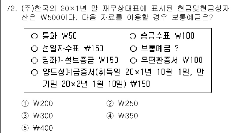주택관리사보_1차 2024년 72번 - 현금흐름표에서 모든 현금 수입과 지출을 합산하여 순현금흐름을 계산해야 합... 에 관한 핵심 기출문제