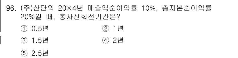 경영지도사_1차_2교시 2025년 96번 - 해당 자격증의 핵심 개념을 묻는 객관식 문제