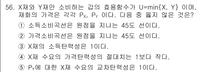 감정평가사_1차_1교시(구) 2025년 56번 - 해당 자격증의 핵심 개념을 묻는 객관식 문제
