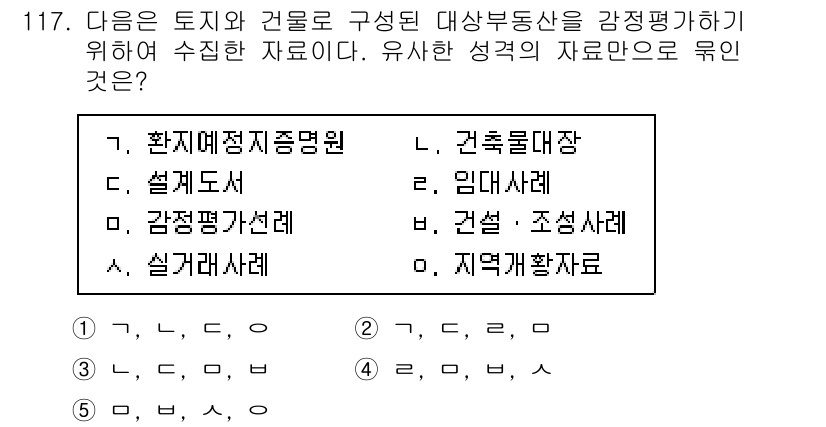 감정평가사_1차_1교시 2025년 117번 - 지역개발사례는 특정 지역의 개발 목적과 효과를 분석하는 데 필요한 자료로... 에 관한 핵심 기출문제