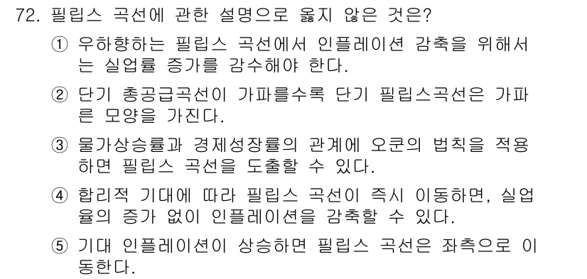 감정평가사_1차_1교시 2025년 72번 - 당신의 질문에 대한 답변은 다음과 같습니다:

5번이 정답인 이유는 필립... 에 관한 핵심 기출문제