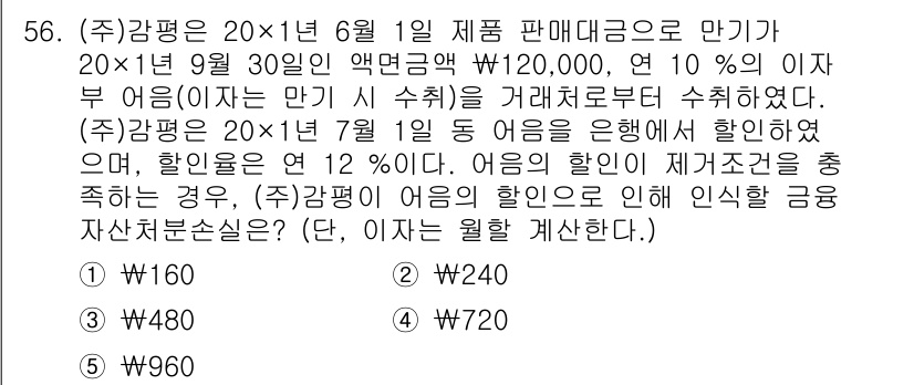 감정평가사_1차_2교시 2025년 56번 - 해설: 감정평가에서 제품의 판매가와 할인액을 고려하여 실제 매출액을 계산... 에 관한 핵심 기출문제