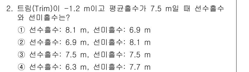 검량사 2025년 2번 - 해당 자격증의 핵심 개념을 묻는 객관식 문제