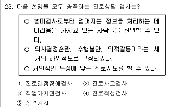 청소년상담사_2급(2교시) 2025년 23번 - 정신 상담 교사는 심리적 문제를 다루기 위해 여러 기술과 이론을 적용하는... 에 관한 핵심 기출문제