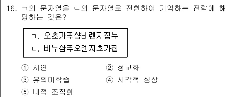 청소년상담사_3급(2교시) 2025년 16번 - 이 문제는 문자의 형태나 전략으로 정보를 전달하는 방식에 대한 것입니다.... 에 관한 핵심 기출문제