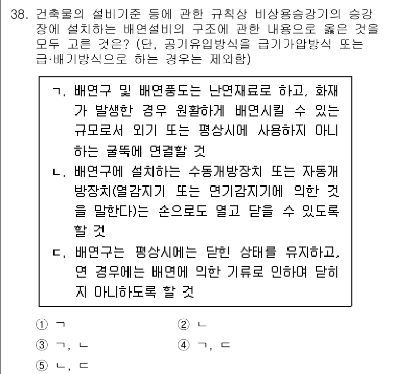 주택관리사보_2차 2025년 38번 - 해당 자격증의 핵심 개념을 묻는 객관식 문제