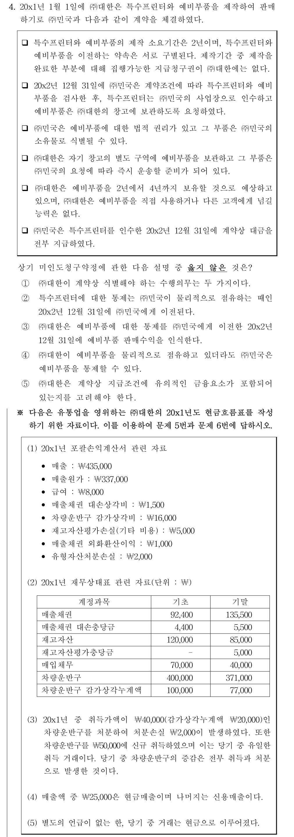 공인회계사_1차 2018년 84번 기출문제