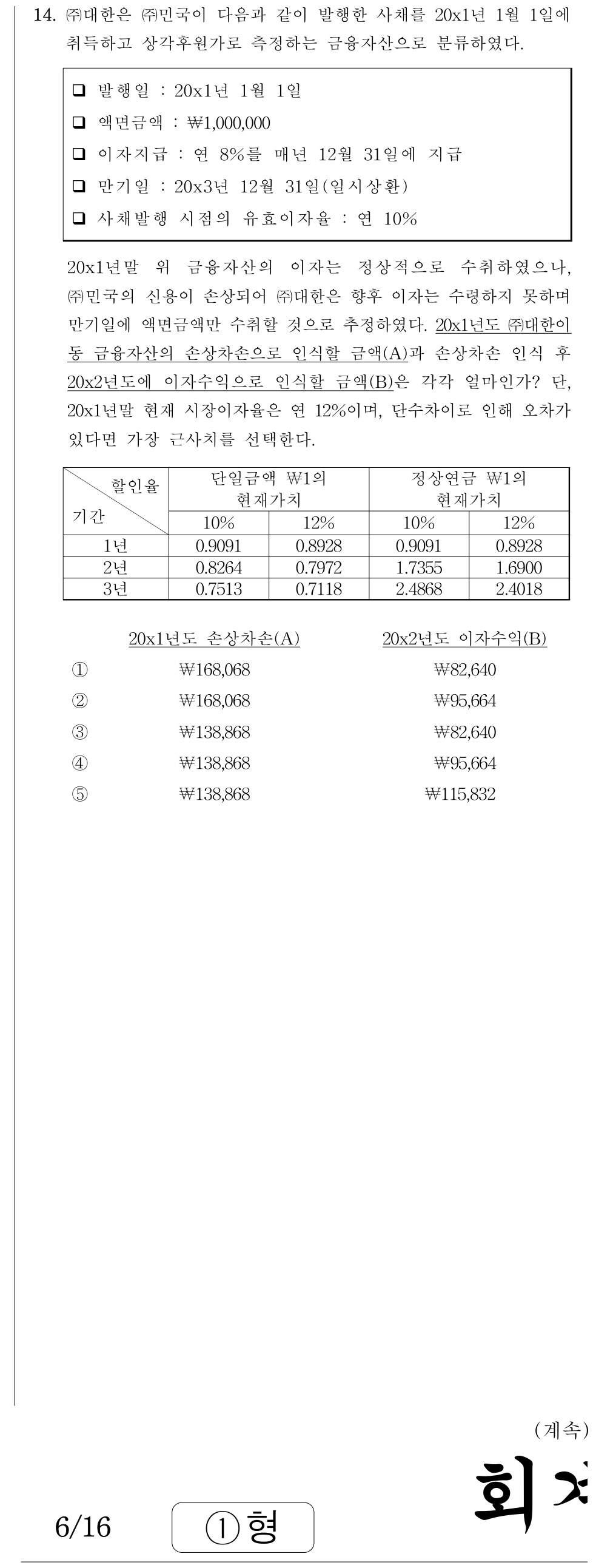 공인회계사_1차 2018년 94번 기출문제