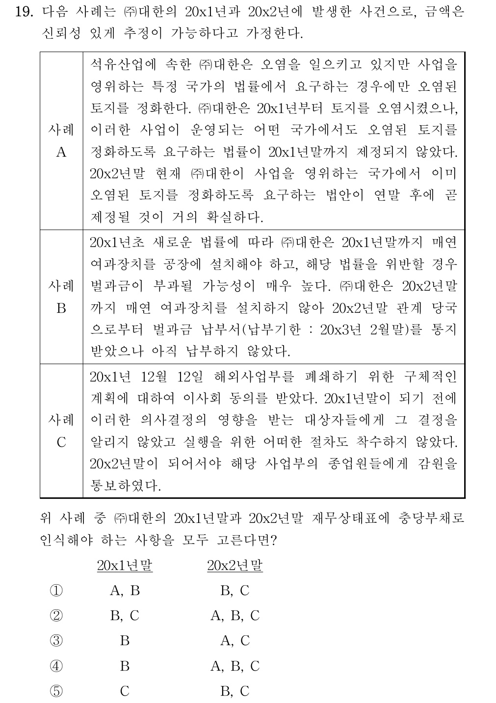 공인회계사_1차 2018년 99번 기출문제
