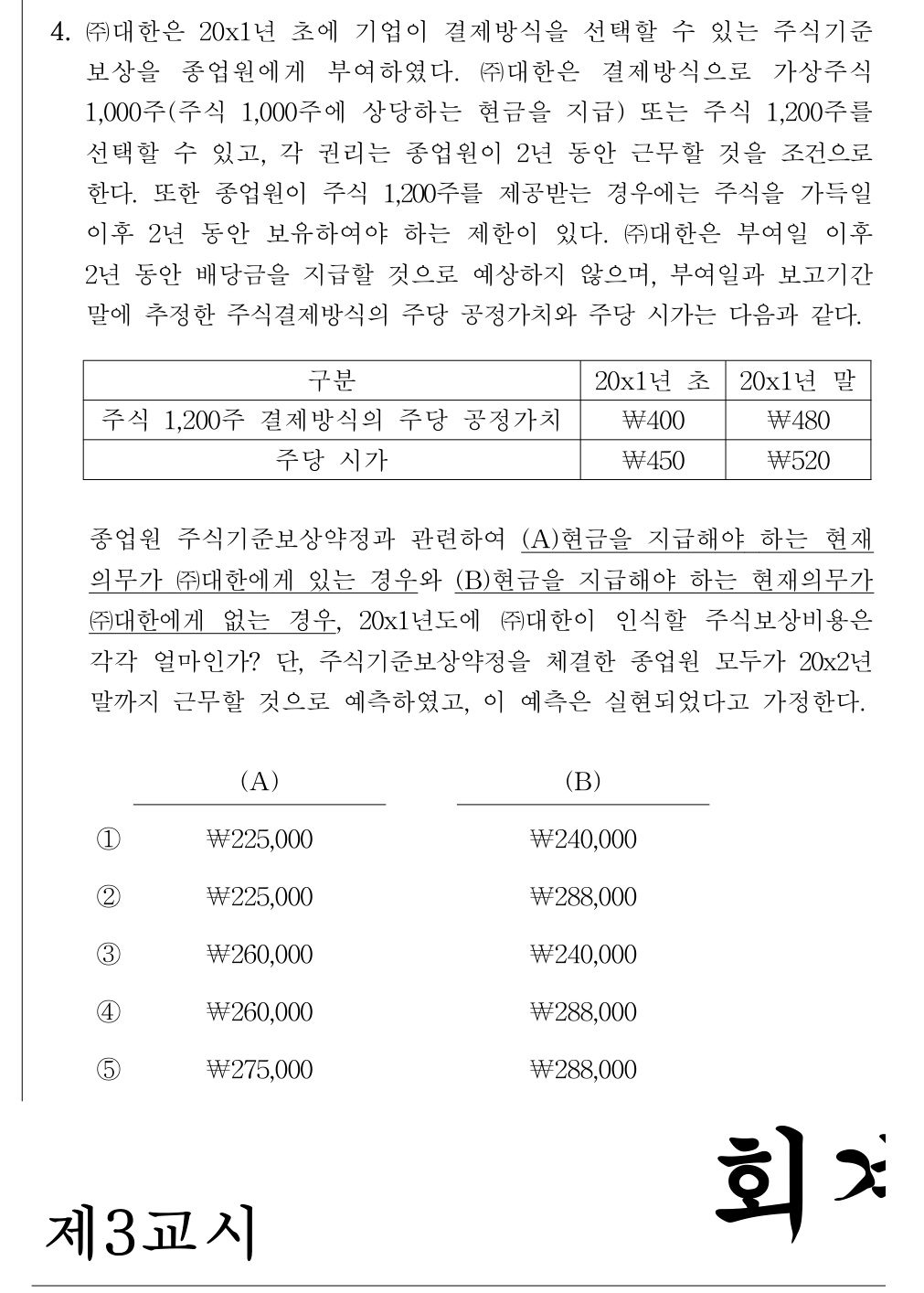 공인회계사_1차 2019년 124번 기출문제