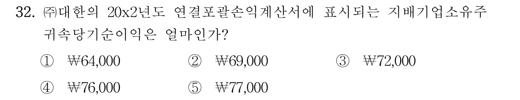 공인회계사_1차 2024년 192번 기출문제