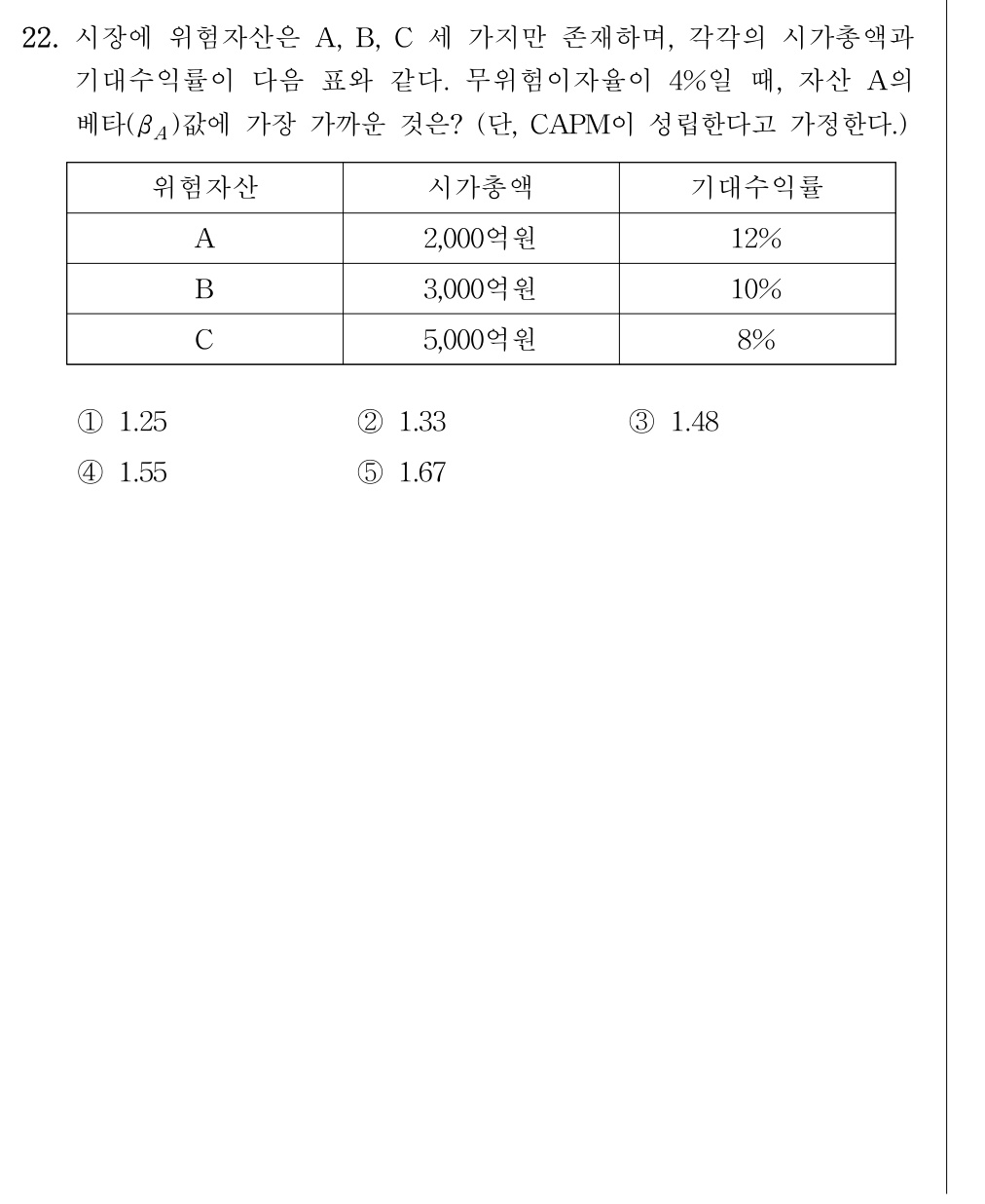 공인회계사_1차 2026년 24번 기출문제