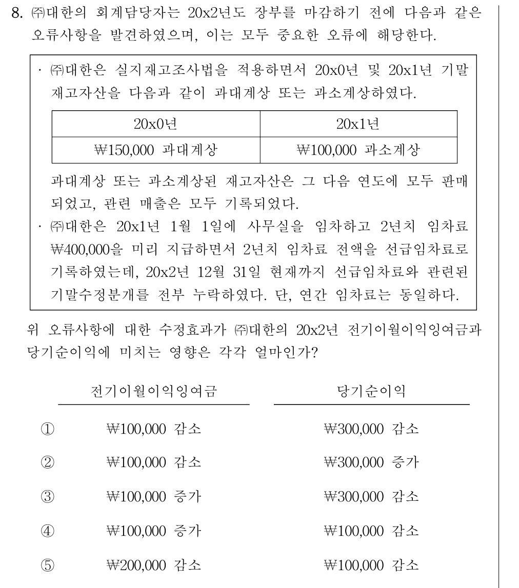 공인회계사_1차 2026년 74번 기출문제