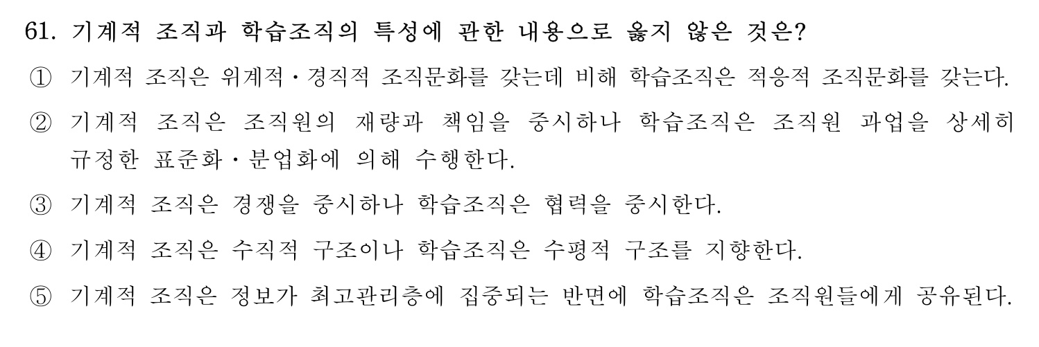 행정사_1차 2022년 61번 기출문제
